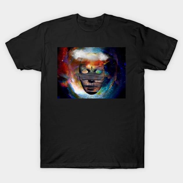 Mask of illusion T-Shirt by rolffimages